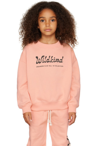 Wildkind 키즈 핑크 마리우스 스웨트셔츠