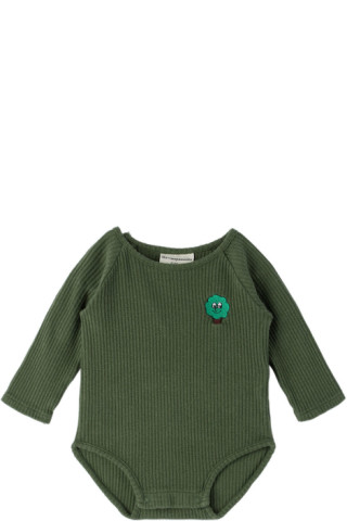 Baby Green Tree All Over Sweatshirt