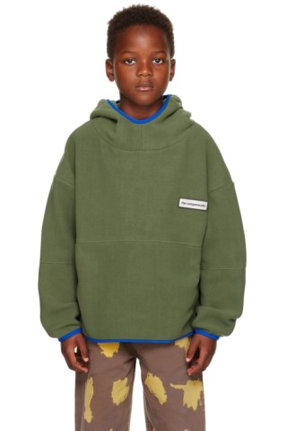 Kids Green Hooded Sweatshirt by The Campamento | SSENSE