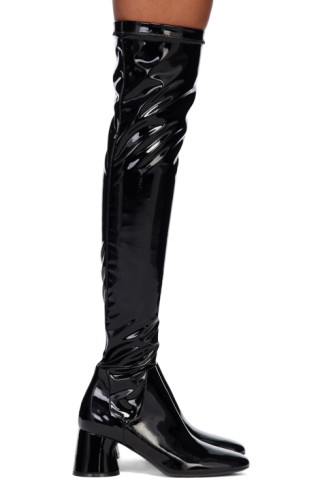 Wythe patent-leather ankle boots