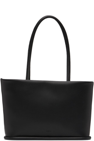 LEMELS Small rolled-handle Tote Bag - Black