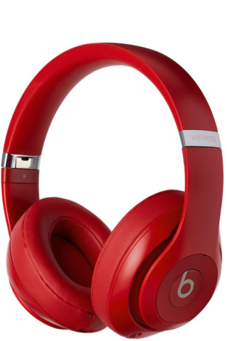 Red Studio3 Wireless Over-Ear Headphones by Beats by Dre