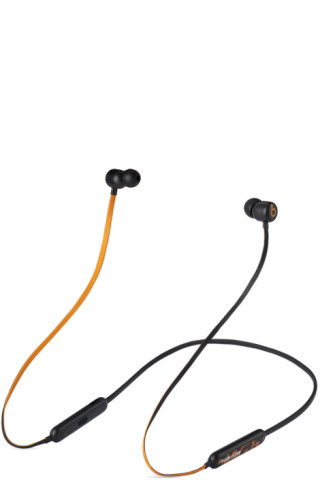 Black & Orange WACKO MARIA Edition Flex All-Day Wireless Earphones