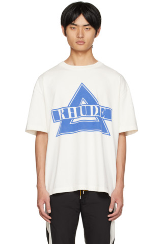 Off-White Triangle T-Shirt by Rhude on Sale