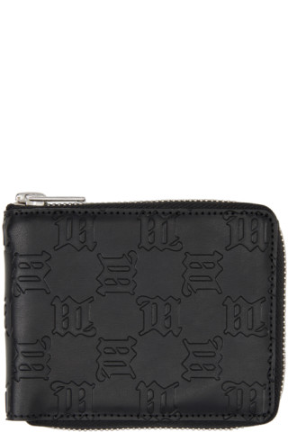 MISBHV: Black Embossed Wallet | SSENSE