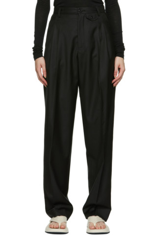 Maiden Name - SSENSE Exclusive Black Emily Trousers