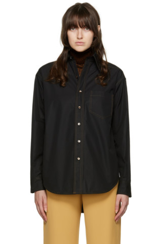 Maiden Name: SSENSE Exclusive Black Andy Shirt | SSENSE