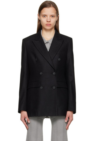 REMAIN Birger Christensen: Black Katalin Blazer | SSENSE