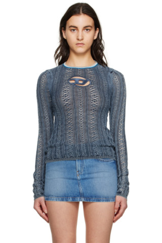 Diesel - Blue M-Ikyla Sweater