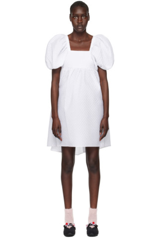 Cecilie Bahnsen: White Tilde Minidress | SSENSE