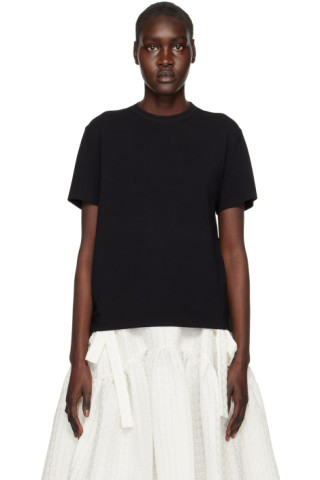 Black Juno T-Shirt by Cecilie Bahnsen on Sale