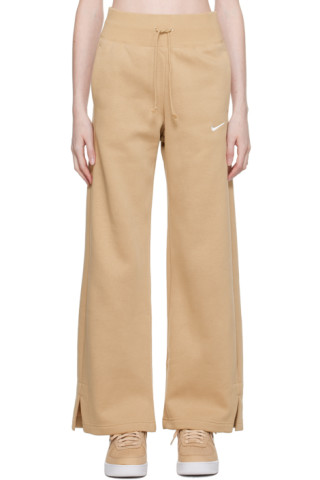 Nike Sportswear Phoenix Fleece Beige Pants - 248DQ5688200_1