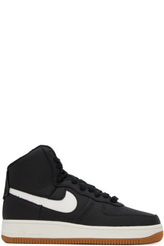 Nike Sportswear AF1 SCULPT - High-top trainers - black/medium