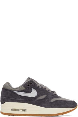 Nike: Gray Air Max 1 PRM Sneakers | SSENSE Canada