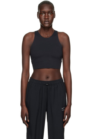 Nike NK377 Womens Nike One Luxe Dri-FIT Top Black - All Clothing