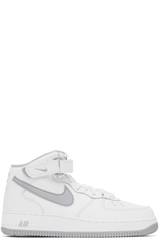 Nike Air Force 1 Mid '07 White Wolf Grey