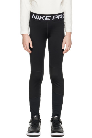 Kids Black Pro Leggings by Nike on Sale