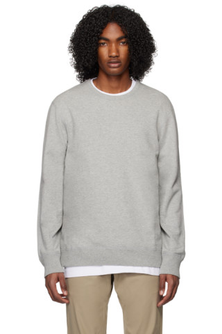 Gray Midweight Relaxed Sweatshirt by Reigning Champ on Sale