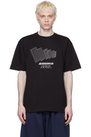 Black TTS T-Shirt by ADER error on Sale