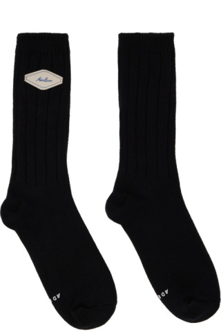 Black Fluic Socks by ADER error on Sale