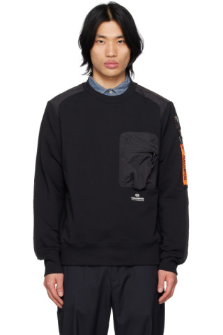 Parajumpers: Black Sabre Sweatshirt | SSENSE