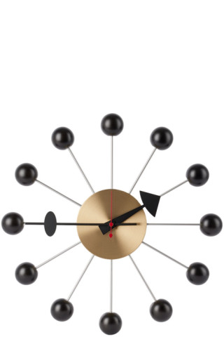 Black Ball Clock by Vitra