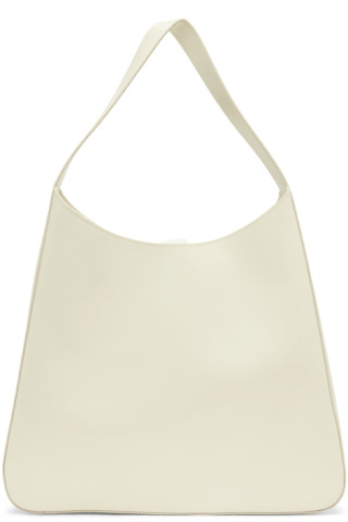 Filippa K: Off-White Large Shoulder Bag | SSENSE Canada