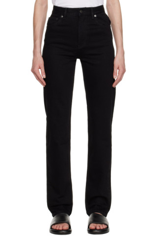 【関税込み】Filippa K ブラック テーパード ジーンズ Black Tapered Jeans by Filippa K on Sale
