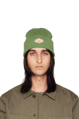 Green Falksson Beanie by Nudie Jeans on Sale