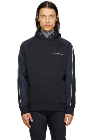 BOSS: Navy Porsche Edition Hoodie | SSENSE