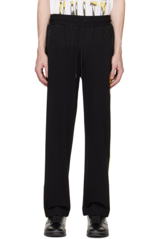 Black Synthesis Lounge Pants by Ksubi on Sale