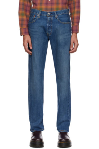 Blue 501 Original Fit Jeans by Levi's on Sale