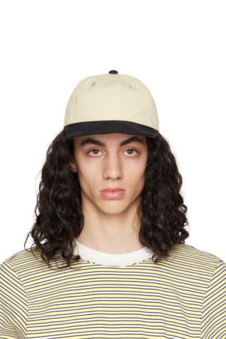 Camiel Fortgens - Off-White & Black Elasticized Cap