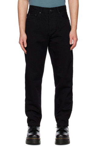 Carhartt Work In Progress: Black Newel Jeans | SSENSE