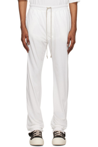 Rick Owens DRKSHDW: White Berlin Lounge Pants | SSENSE