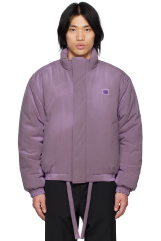 Acne Studios: Purple Heat-Reactive Bomber Jacket