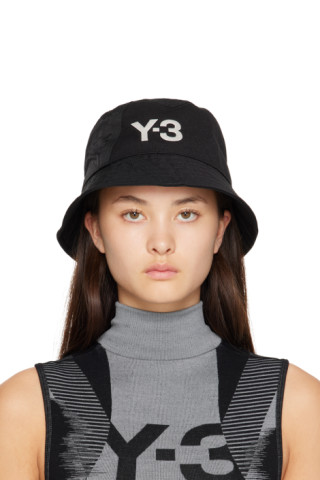 Black Classic Bucket Hat by Y-3 on Sale