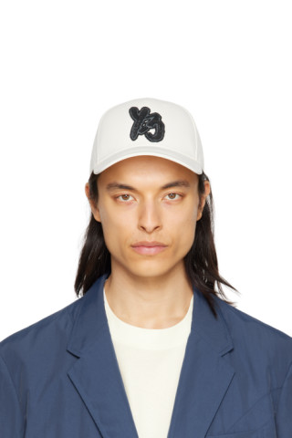 Y-3: Off-White Logo Cap | SSENSE