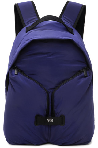 Blue Tech Backpack by Y-3 on Sale