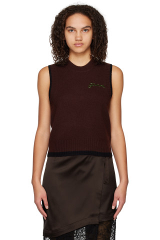 GARU VEST (BROWN)