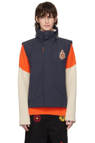 Moncler Genius: 1 Moncler JW Andersonコレクション ネイビー ...