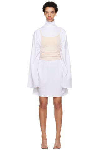 ☆関税込み☆【MM6 MAISON MARGIELA】 Wool-blend minidress 231188F052022_1.jpg