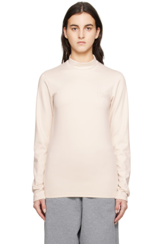 Tシャツ・カットソー MAISON MARGIELA Women Tunic Tops S51GC0533 S20079218 Beige 231188F099000_1.jpg