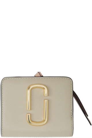 Marc Jacobs The Utility Snapshot Mini Compact Wallet (Khaki Multi) Handbags  - ShopStyle