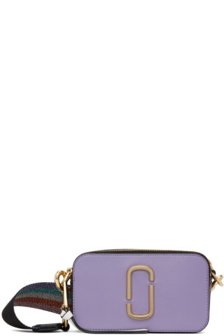 Marc Jacobs Purple & Orange 'The Colorblock Snapshot' Bag