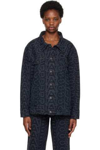 【Marc Jacobs】ブラック The Monogram ダウンジャケット Marc Jacobs The Monogram ジャケット | ブラック | FARFETCH JP