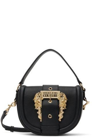 Versace Jeans Couture: Black Couture I Bag | SSENSE