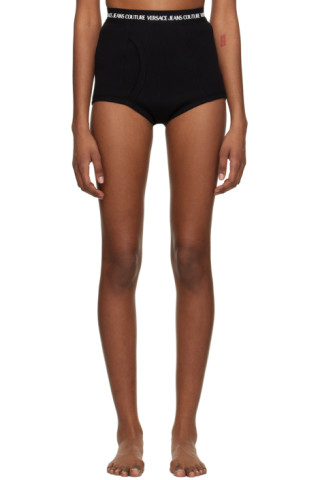 블랙 본딩 반바지