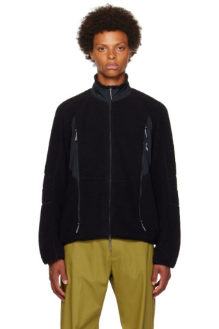 Black Polar Jacket by ROA on Sale