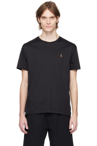 Black Polo T-Shirt with PB Embroidery main image 0